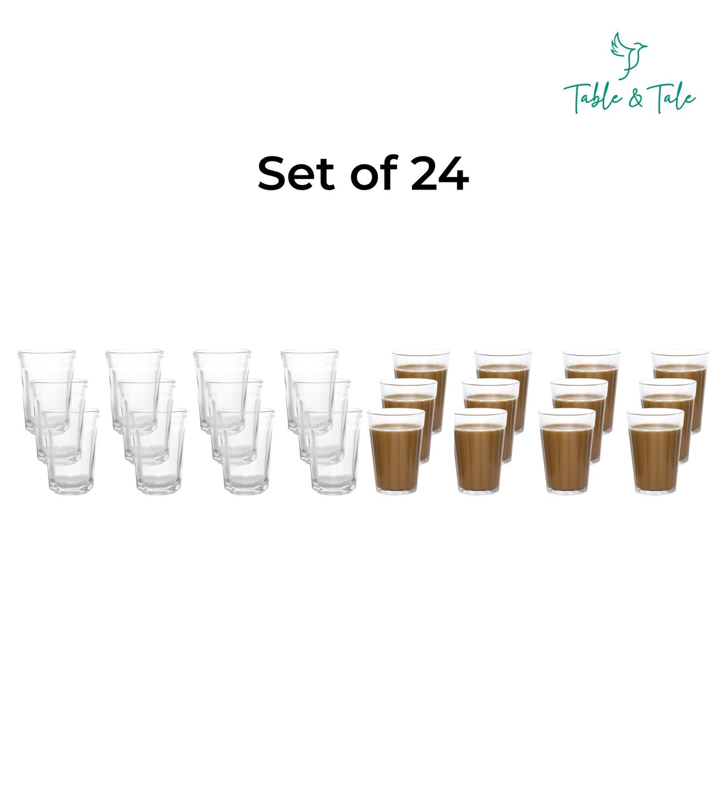 Table & Tale Americano Line 190 ml Tea Glass