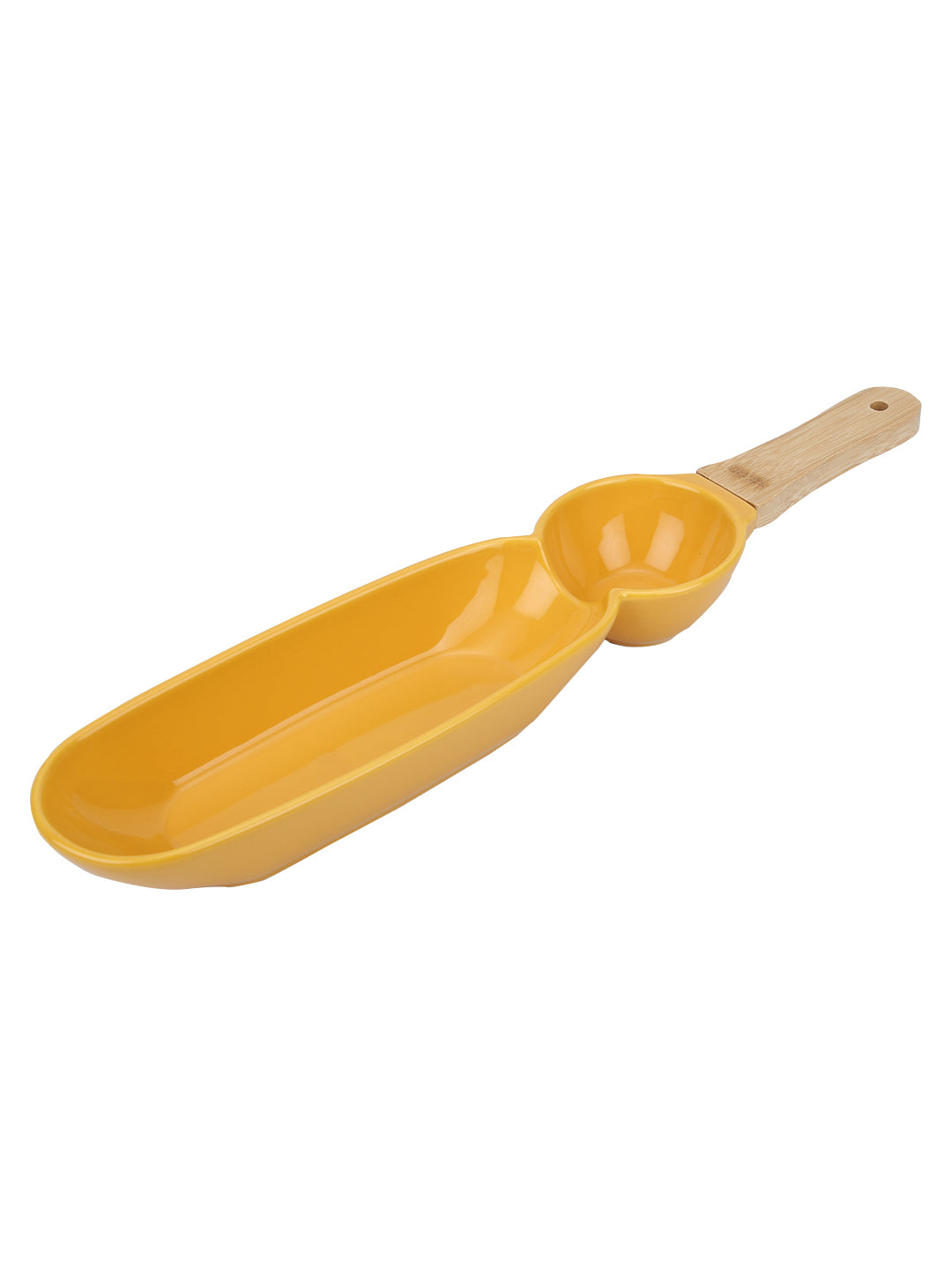 Narradora Savory Snack Dish | Set of 1PC Yellow Perfect for Gifting