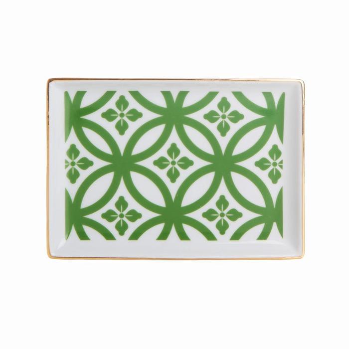 Morocco Small Breakfast Plate - Green