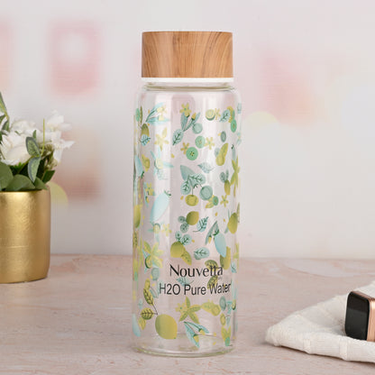 NOUVETTA BOROSILICATE PRINTED BOTTLE-750ML