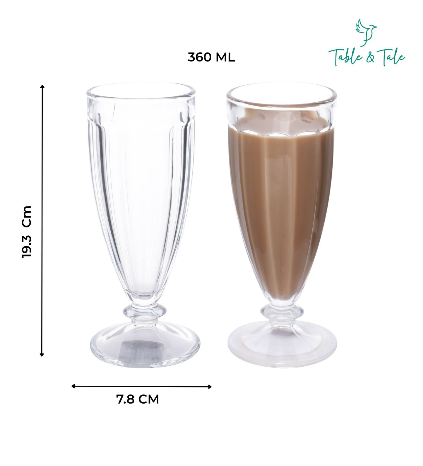 Table & Tale 360 ml Dessert Glass Set