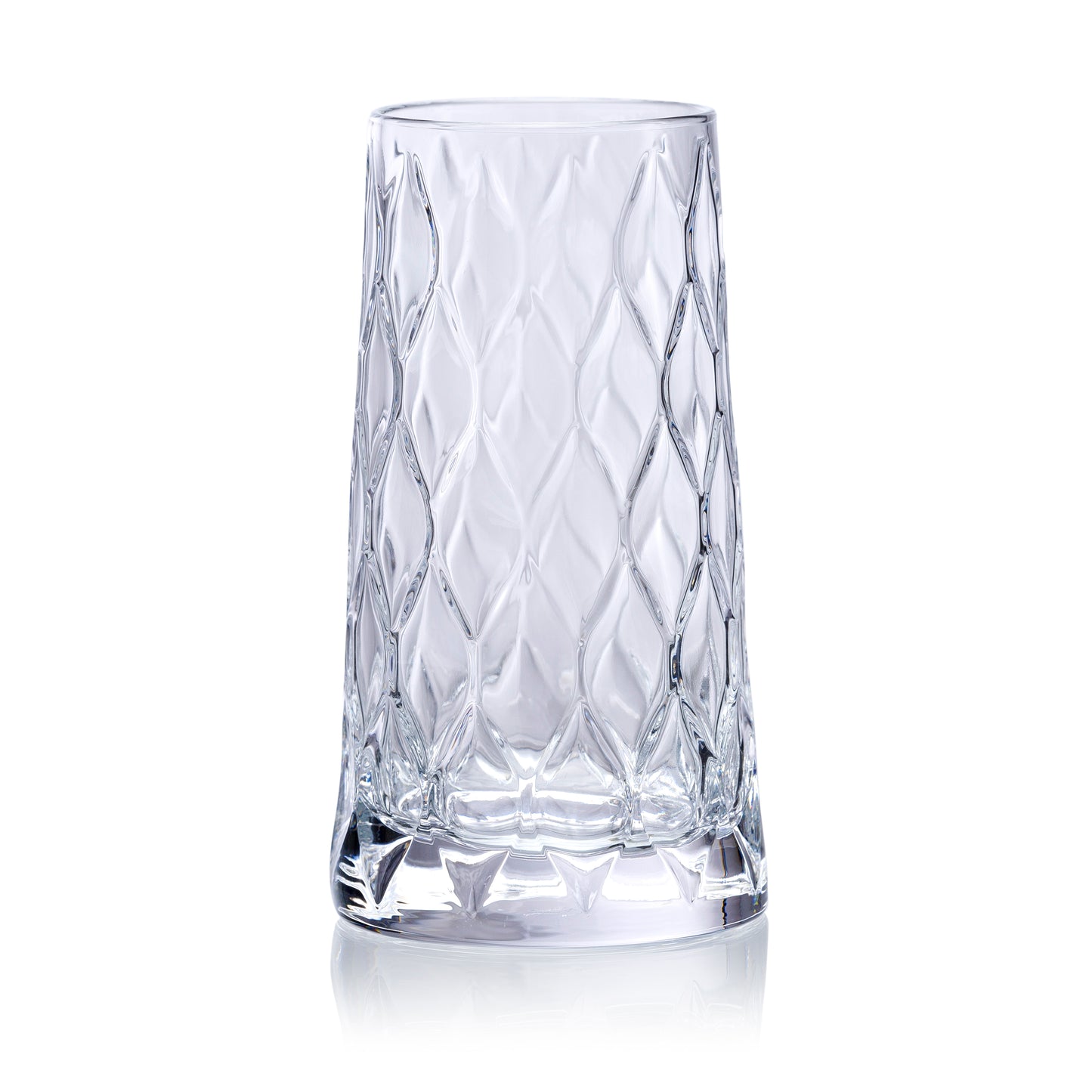 Pasabahce Leafy Glass Transparent 345 ml in Set of 4 Pcs