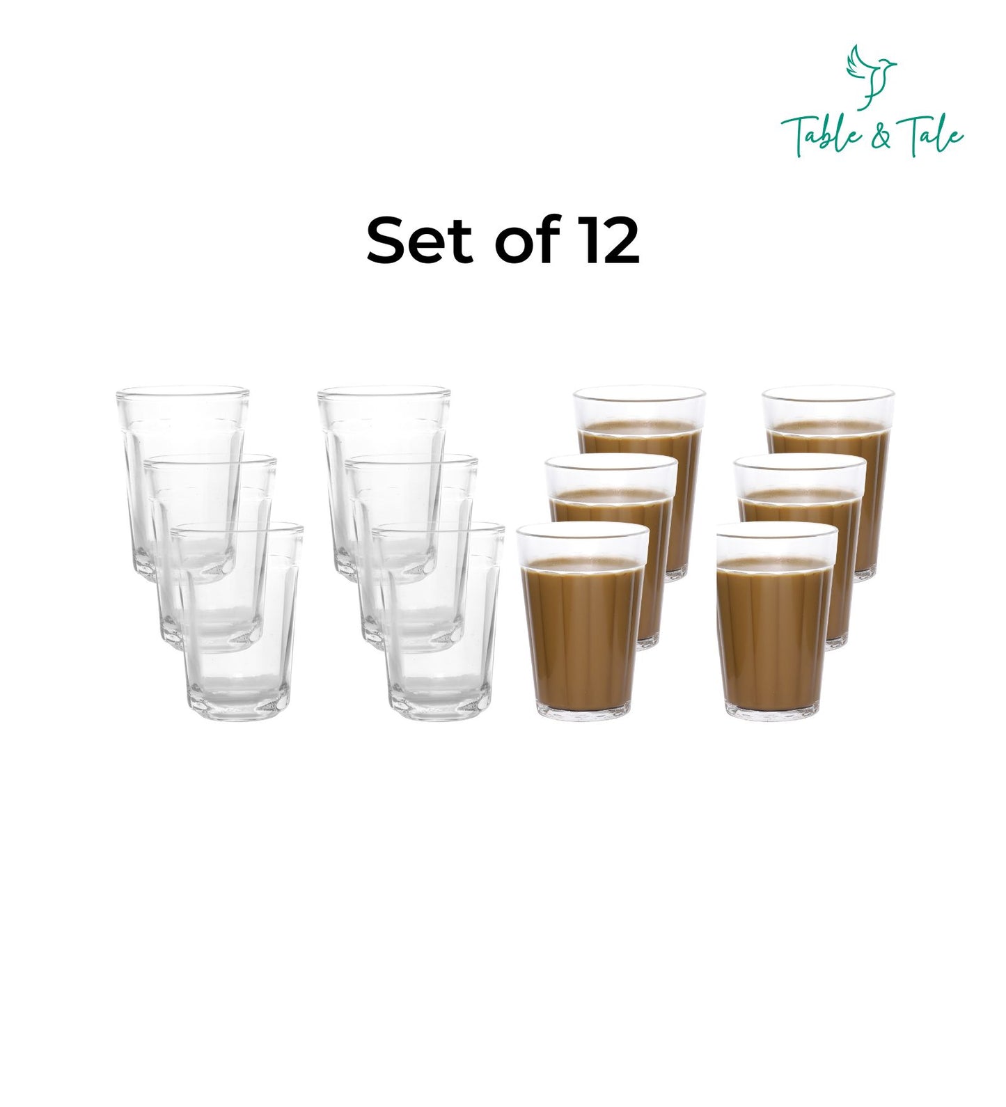 Table & Tale Americano Line 190 ml Tea Glass
