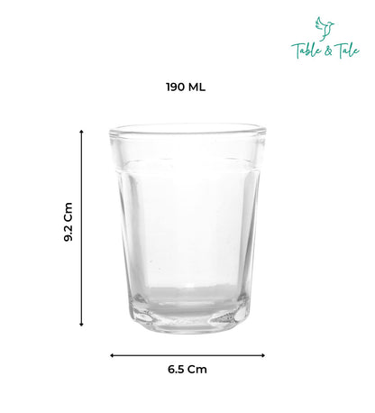 Table & Tale Americano Line 190 ml Tea Glass