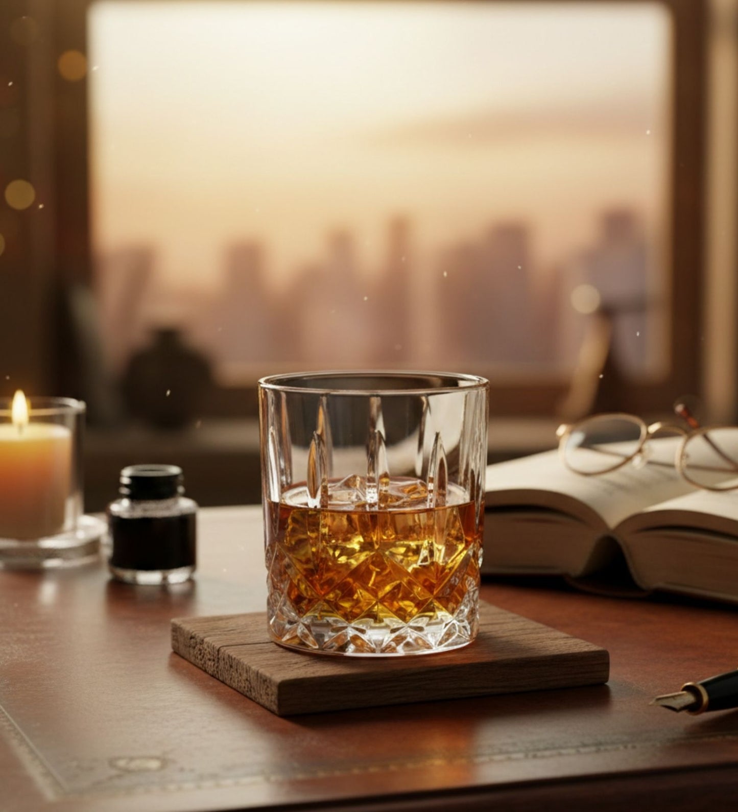 Narradora Whiskey Glass 330 ML - SET  OF 6 PCS