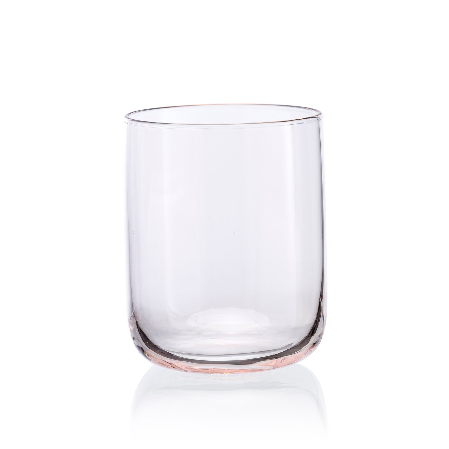 Pasabahce Iconic Glass Pink Transparent 280 ml in Set of 6 Pcs, Perfect fit for Whisky/Juice.