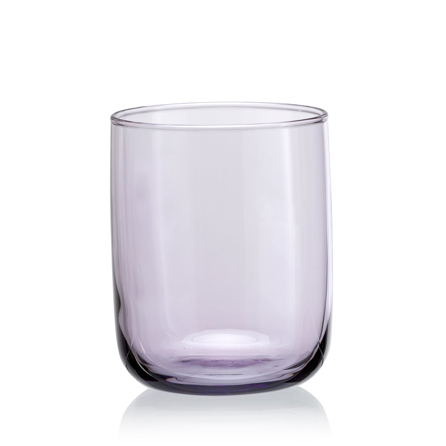 Pasabahce Iconic Purple Glass Transparent 280 ml in Set of 6 Pcs, Perfect fit for Whisky/Juice.