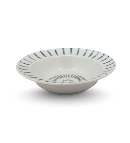 Table & Tale Premium Porcelain Deep Plate | Heritage Blue