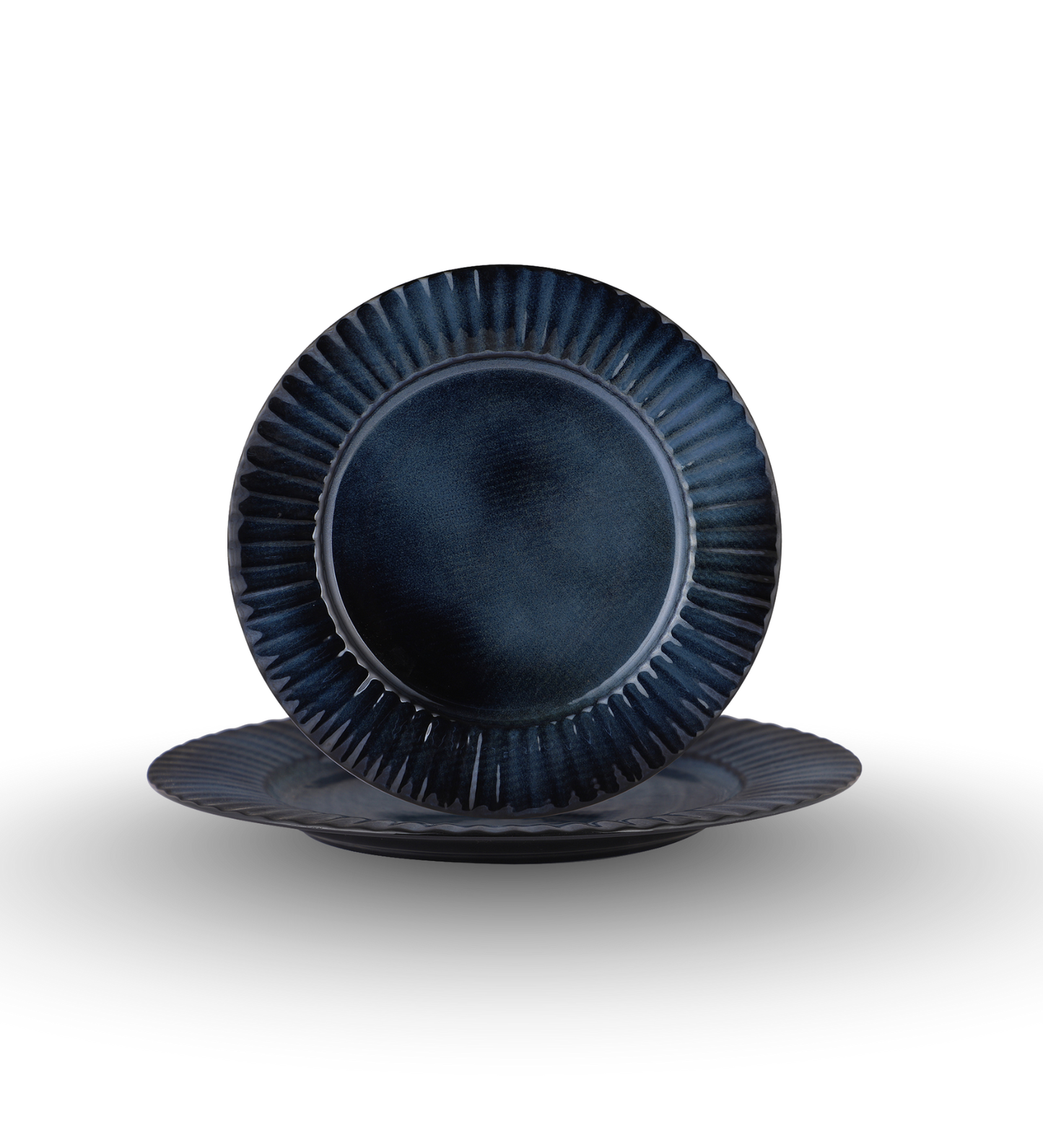 Table & Tale Luxury Porcelain Dinner Plates | Midnight Blue
