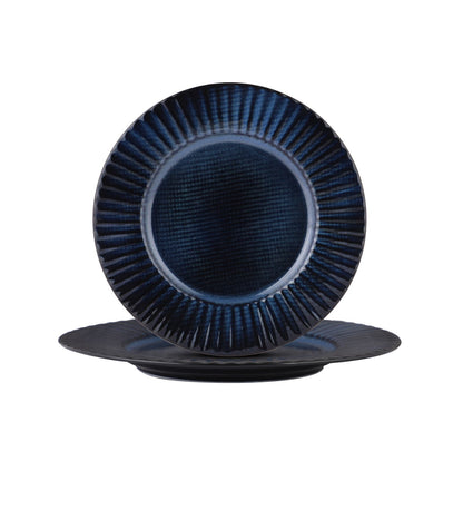 Table & Tale Premium Porcelain Salad Plate | Midnight Blue