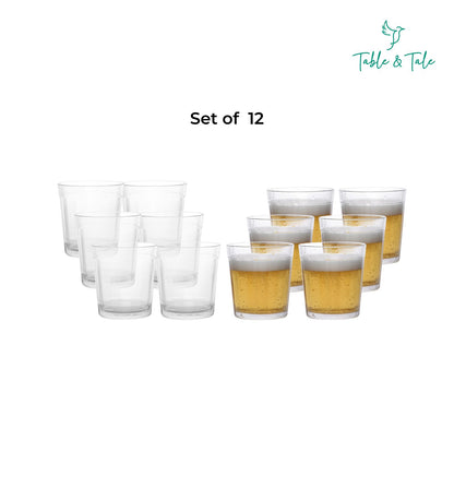 Table & Tale Americano Line 300 ml Whisky Glass