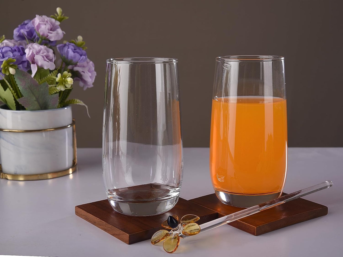 Sanjeev Kapoor - Radiance Water Glass Set of 6Pcs 360ML