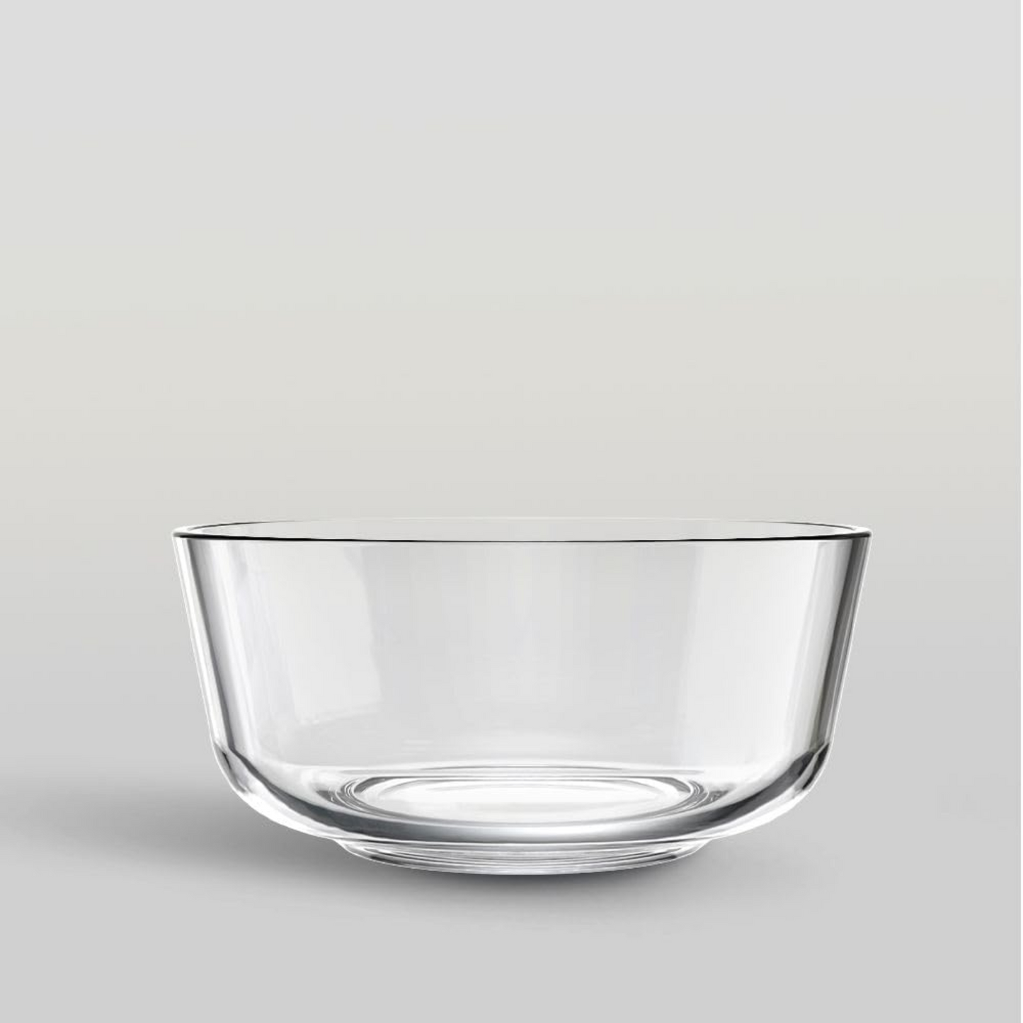 Ocean Assurance Glass Bowl (7-inch, Transparent)