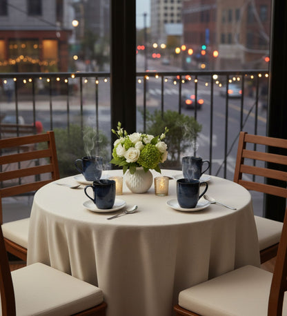 Table & Tale Premium Porcelain Mug | Midnight Blue