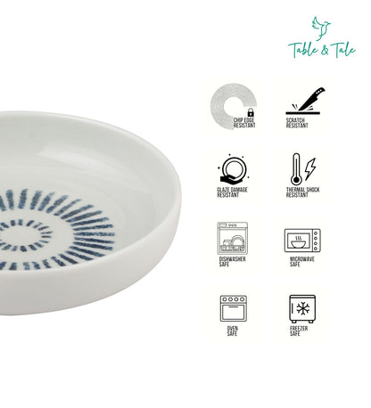Table & Tale Fine Porcelain Bowl | Heritage Blue