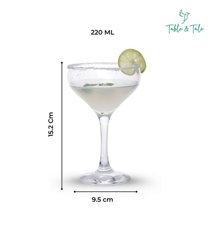 Table & Tale Mistic 220 ml Coupe Set