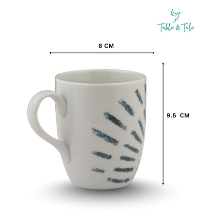 Table & Tale Premium Porcelain Mug | Heritage Blue