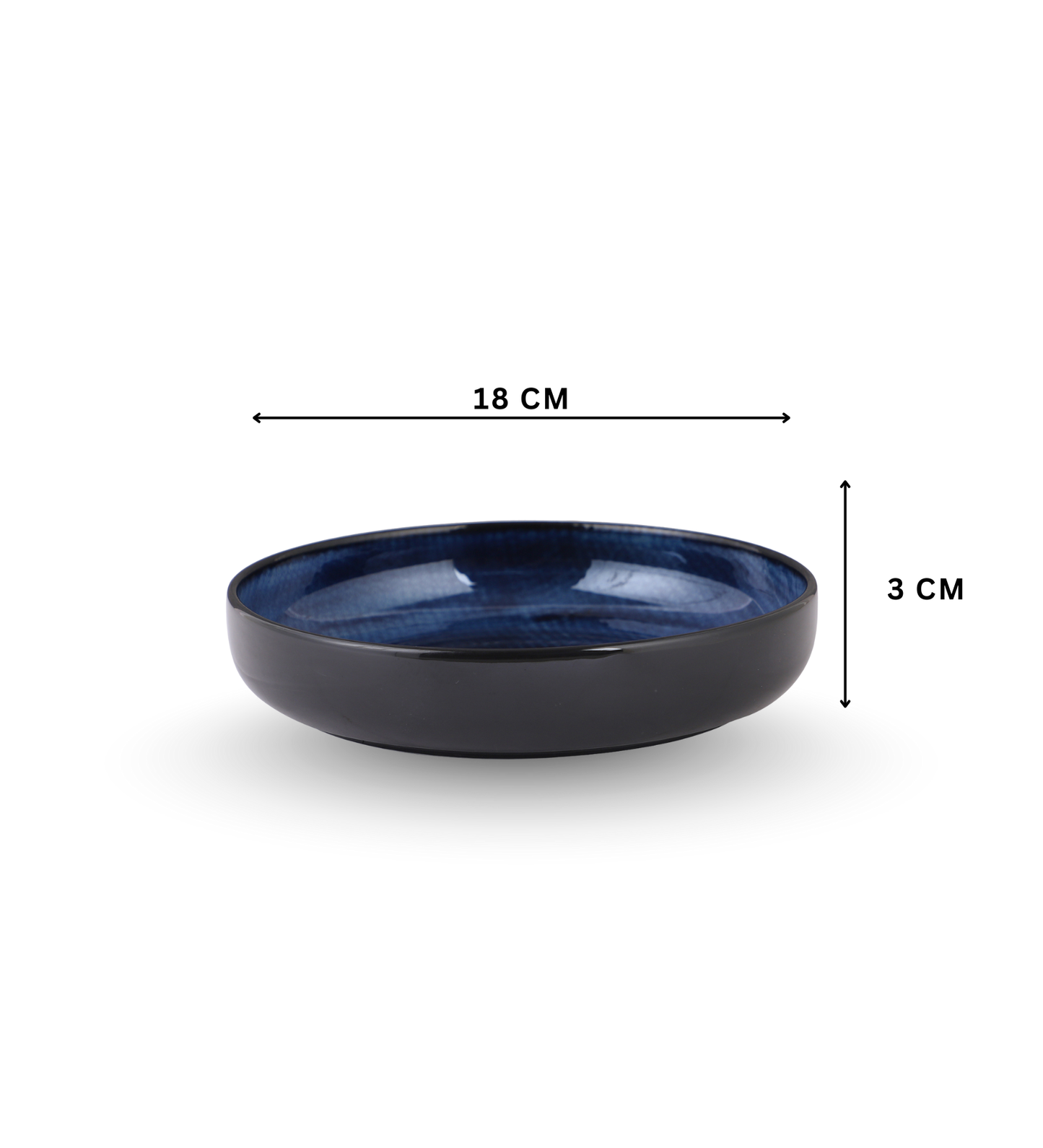 Table & Tale Premium Porcelain Bowl | Midnight Blue