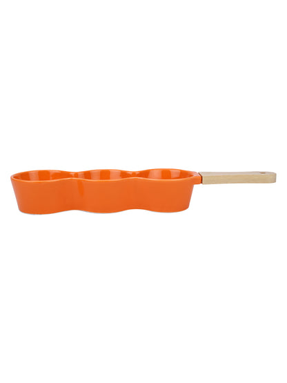 Narradora Luscious Snack Dish | Set of 1PC Orange | Perfect for Gifting