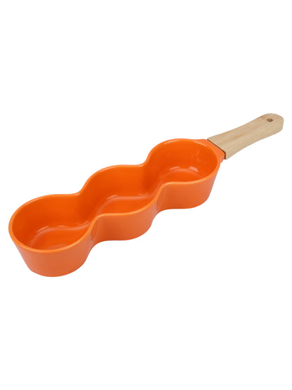 Narradora Luscious Snack Dish | Set of 1PC Orange | Perfect for Gifting