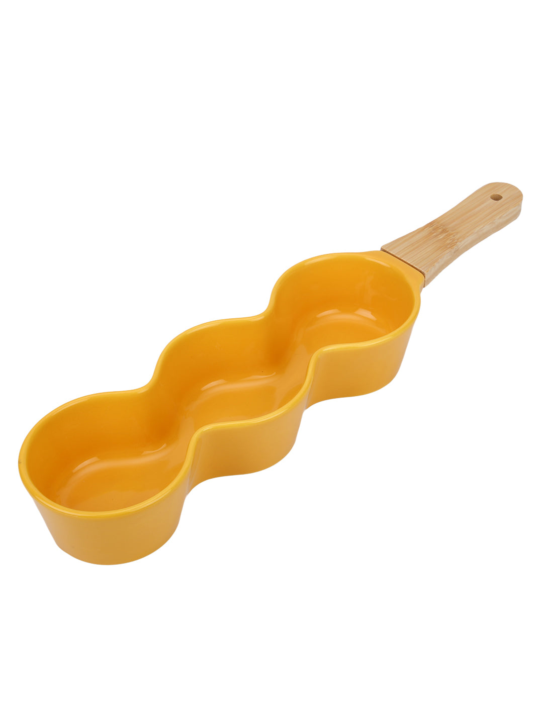 Narradora Luscious Snack Dish |  Set of 1PC Yellow | Perfect for Gifting