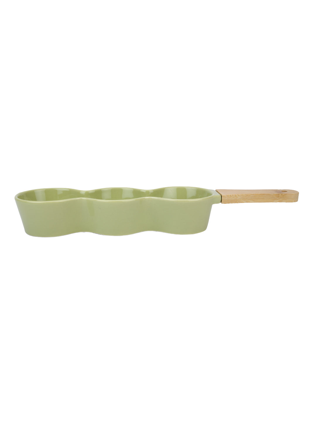 Narradora Luscious Snack Dish |  Set of 1PC Green Perfect for Gifting