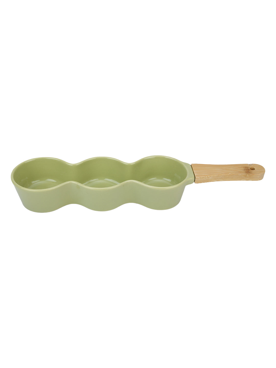 Narradora Luscious Snack Dish |  Set of 1PC Green Perfect for Gifting