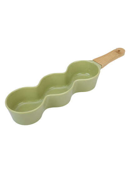 Narradora Luscious Snack Dish |  Set of 1PC Green Perfect for Gifting