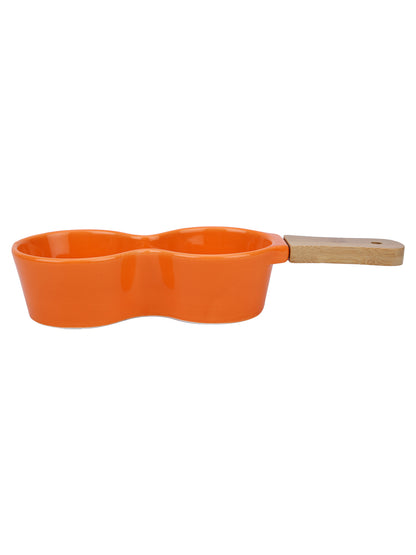 Narradora Pleasant Snack Dish |  Set of 1PC Orange | Perfect for Gifting