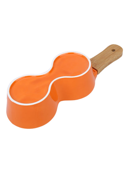 Narradora Pleasant Snack Dish |  Set of 1PC Orange | Perfect for Gifting