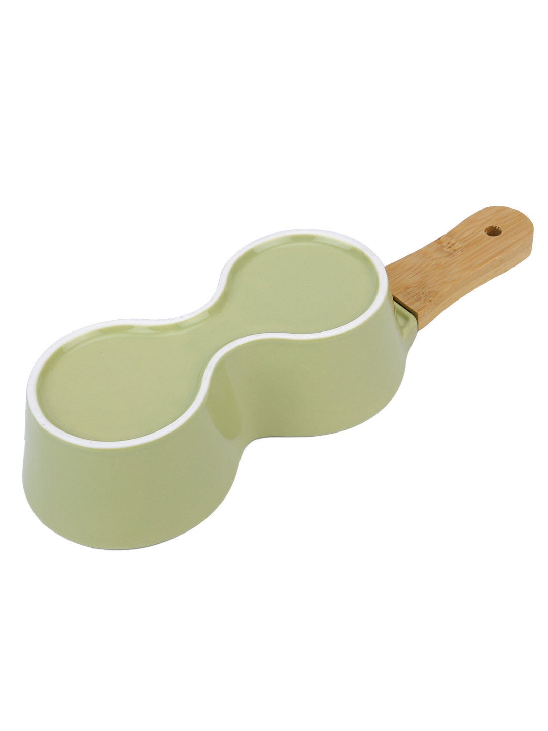 Narradora Pleasant Snack Dish |  Set of 1PC Green | Perfect for Gifting