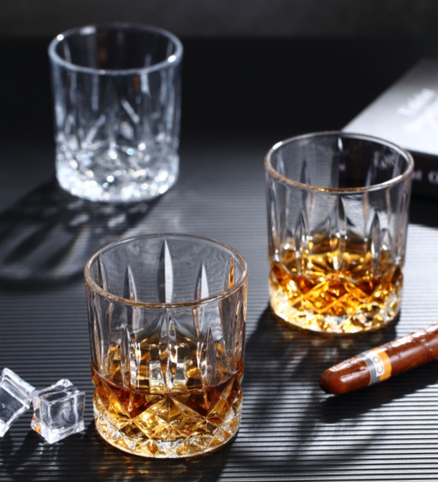 Narradora Whiskey Glass 330 ML - SET  OF 6 PCS