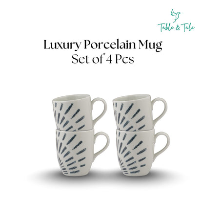 Table & Tale Premium Porcelain Mug | Heritage Blue