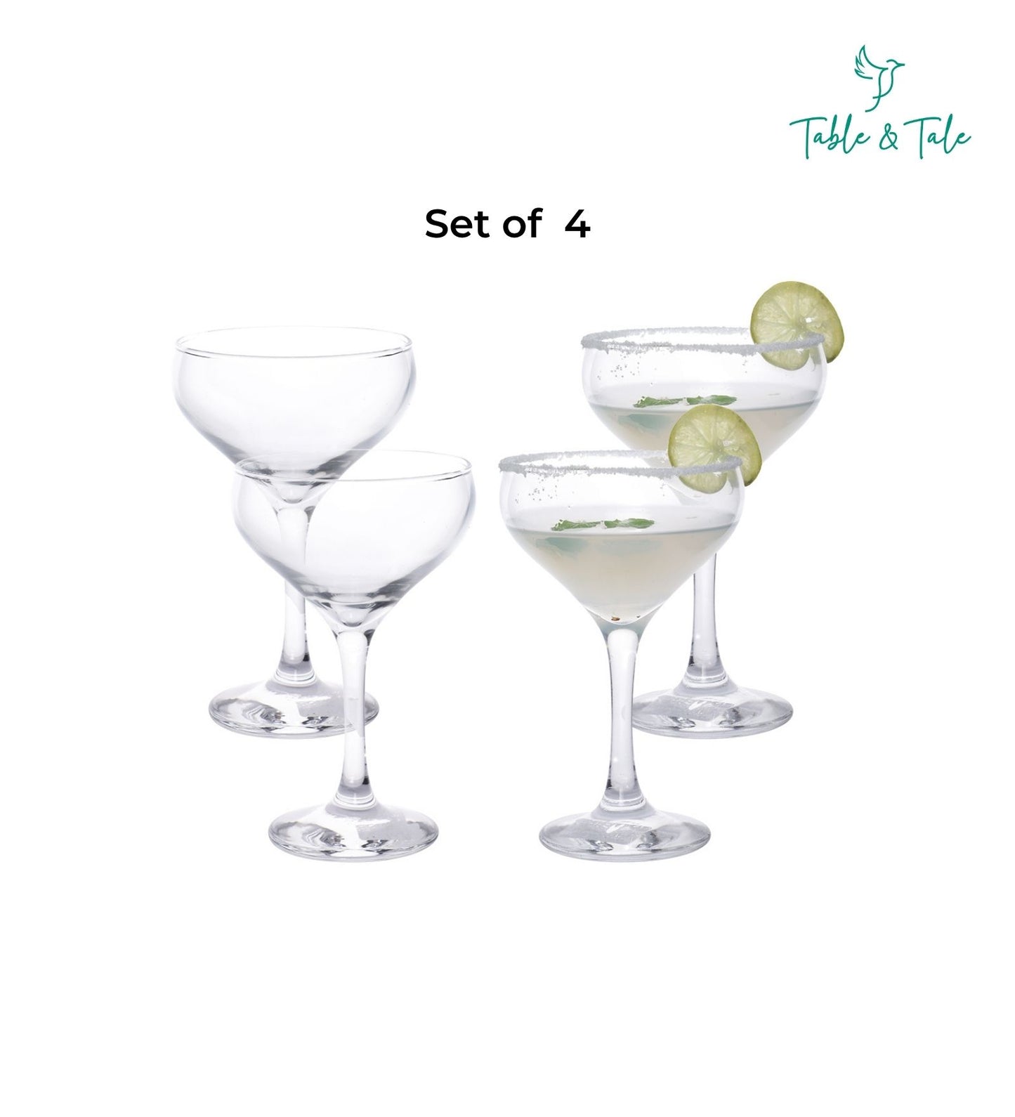 Table & Tale Mistic 220 ml Coupe Set