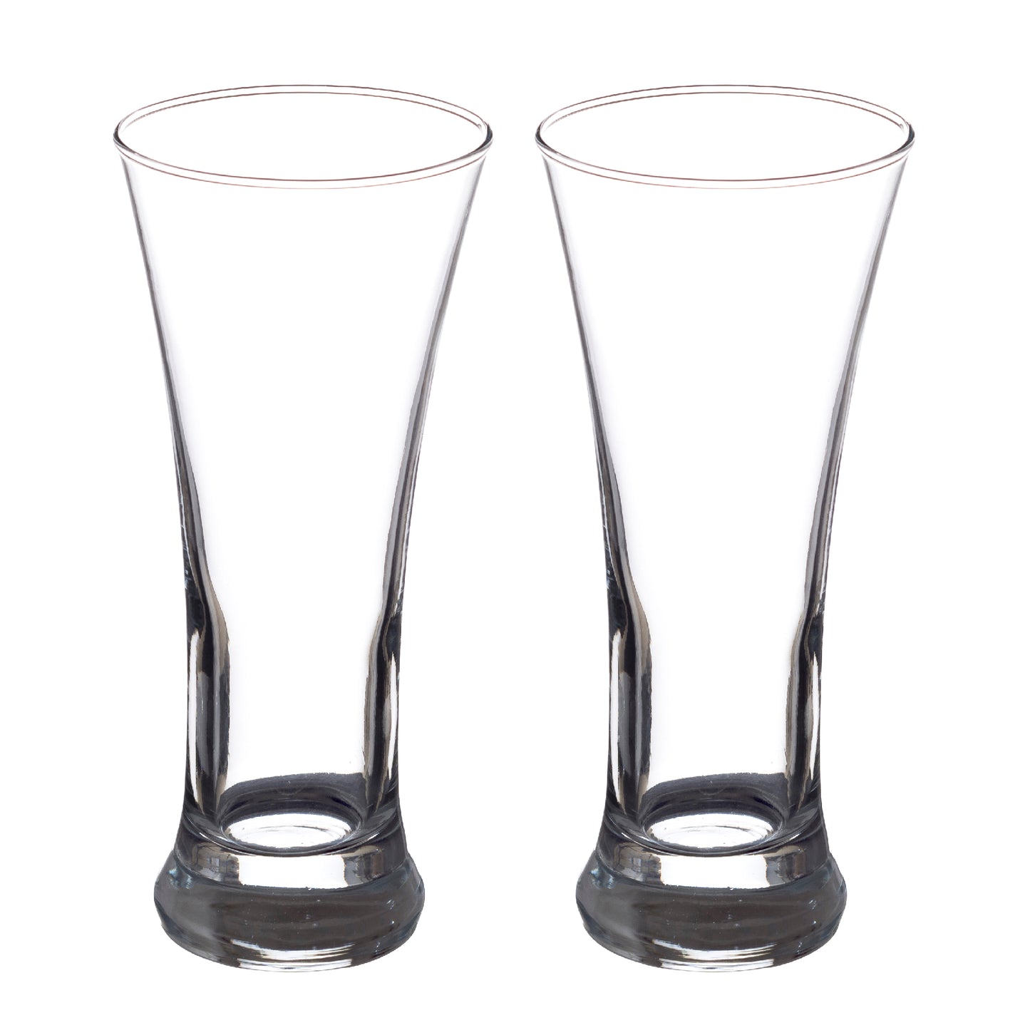 Sanjeev Kapoor Royal Pilsner Glass Set of 2 PC - 275ml, Transparent