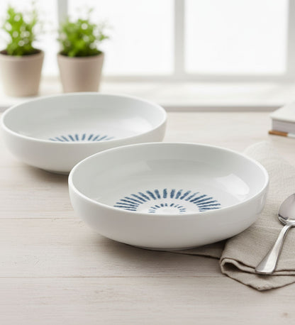 Table & Tale Fine Porcelain Bowl | Heritage Blue
