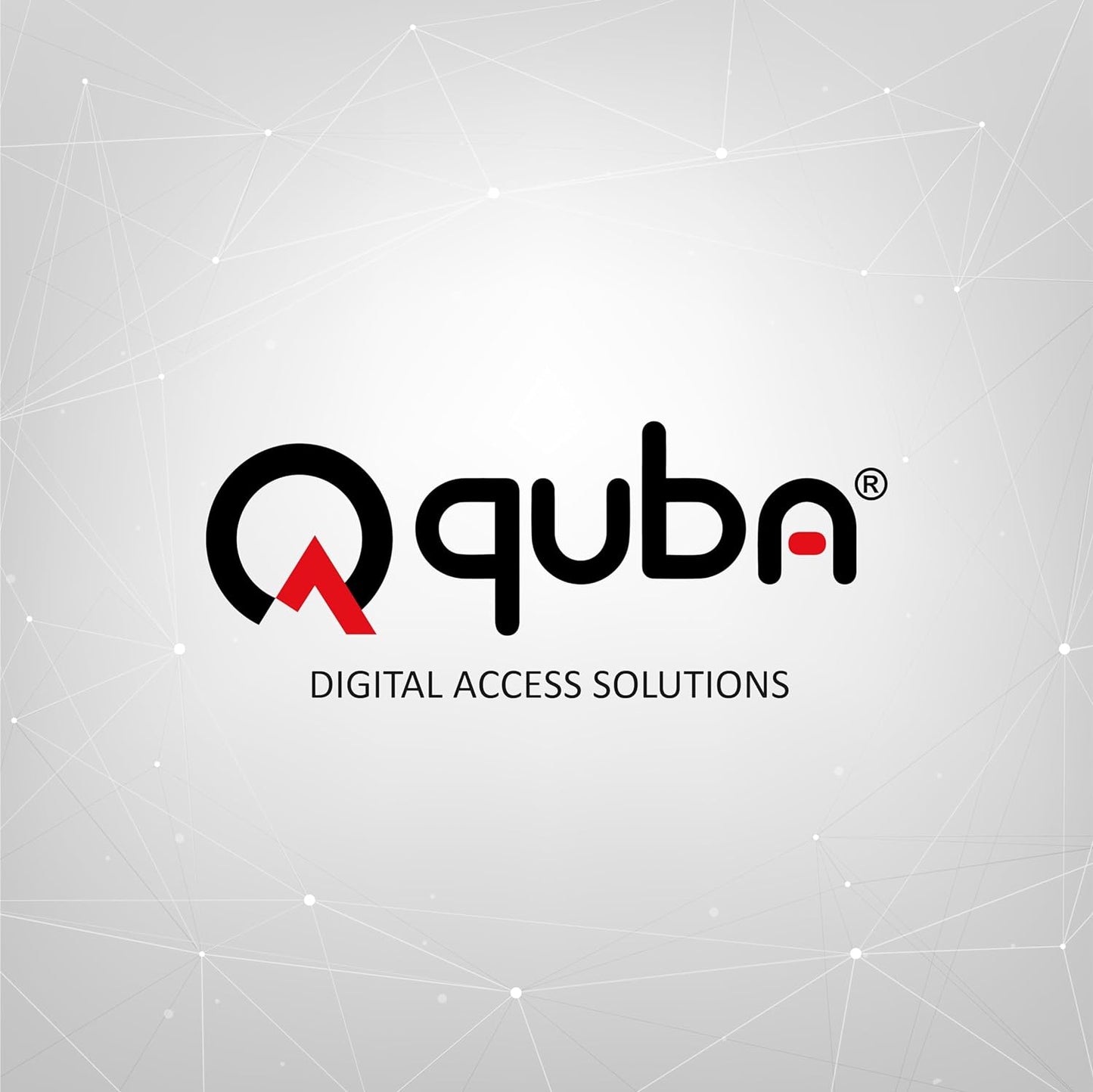 The Original QUBA Quest Smart Digital Lock: 5-Way Unlocking - Biometric Fingerprint Access | WiFi Remote Unlocking | RFID Access Card | Pincode | Mechanical Key | Hijack Alarm |2 Years Warranty