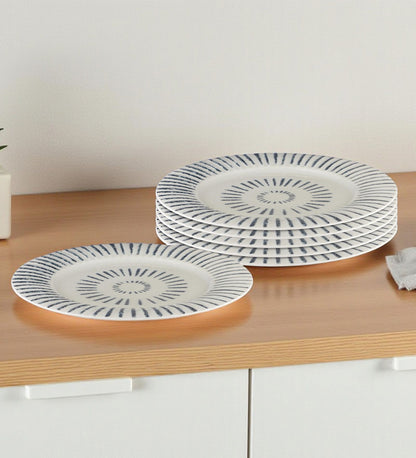 Table & Tale Porcelain Dinner Plates | Heritage Blue