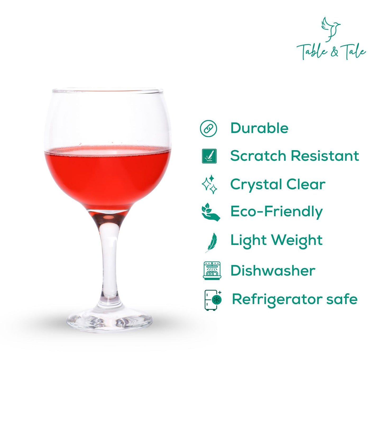 Table & Tale Barone 490 ml Wine Glass