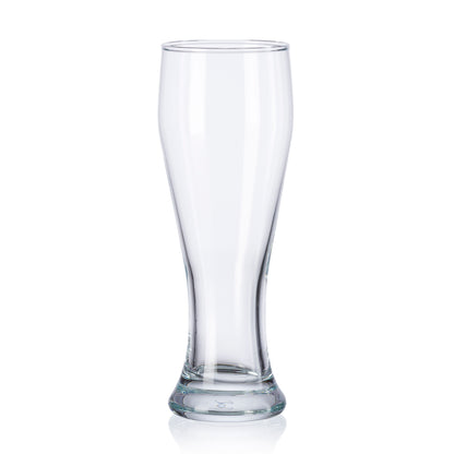 Pasabahce Weizenbeer Glass Transparent 620 ml in Set of 2 Pcs, Perfect fit for Beer.