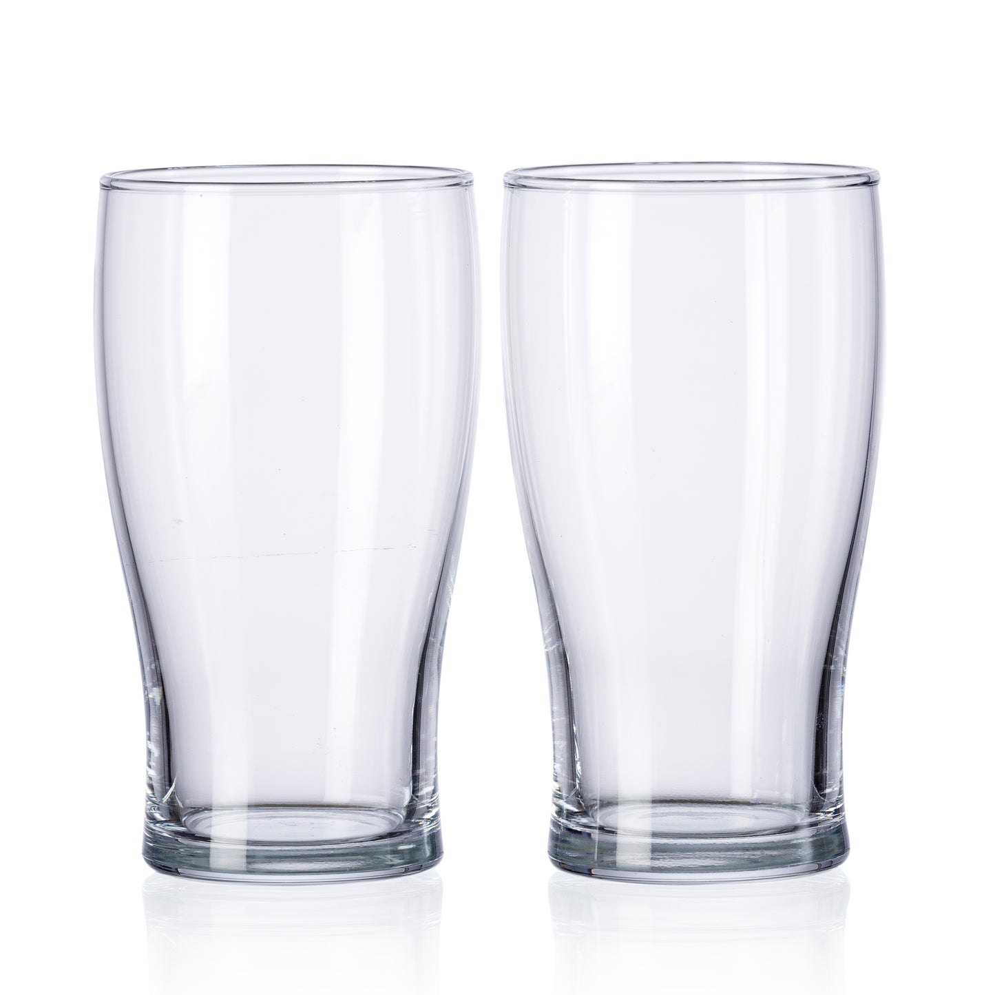 Pasabahce Tulip Beer Glass Transparent 475 ml in Set of 2 Pcs, Perfect fit for Beer.