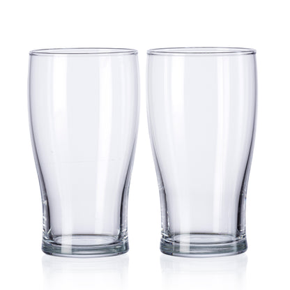 Pasabahce Tulip Beer Glass Transparent 475 ml in Set of 2 Pcs, Perfect fit for Beer.