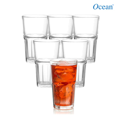 Ocean Centra Hi Ball Glass Set, 300 ml, Set of 6