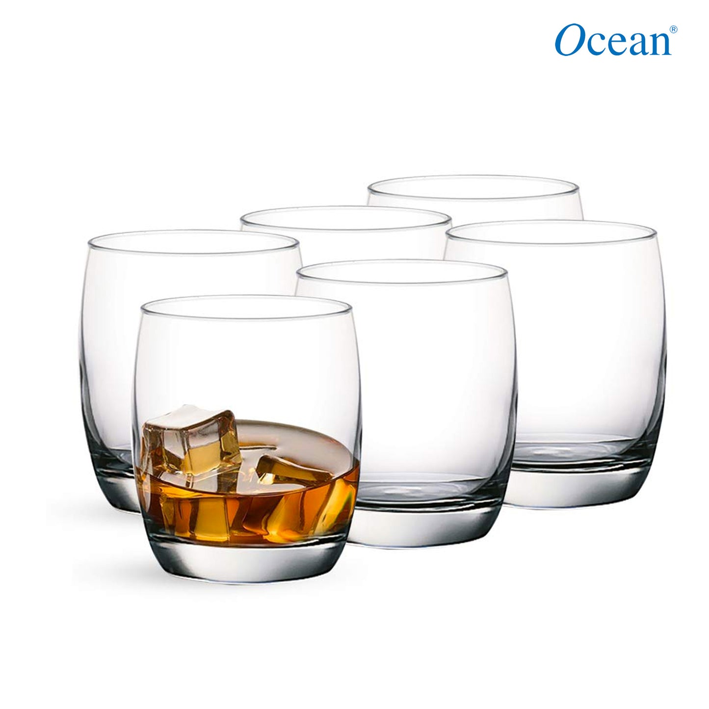 Ocean Ivory Glass Set, 265ml, Set of 6