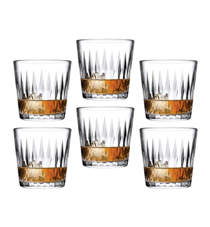 Pasabahce Luzia Glass Whiskey Glass Set 300 ml (Set of 6)