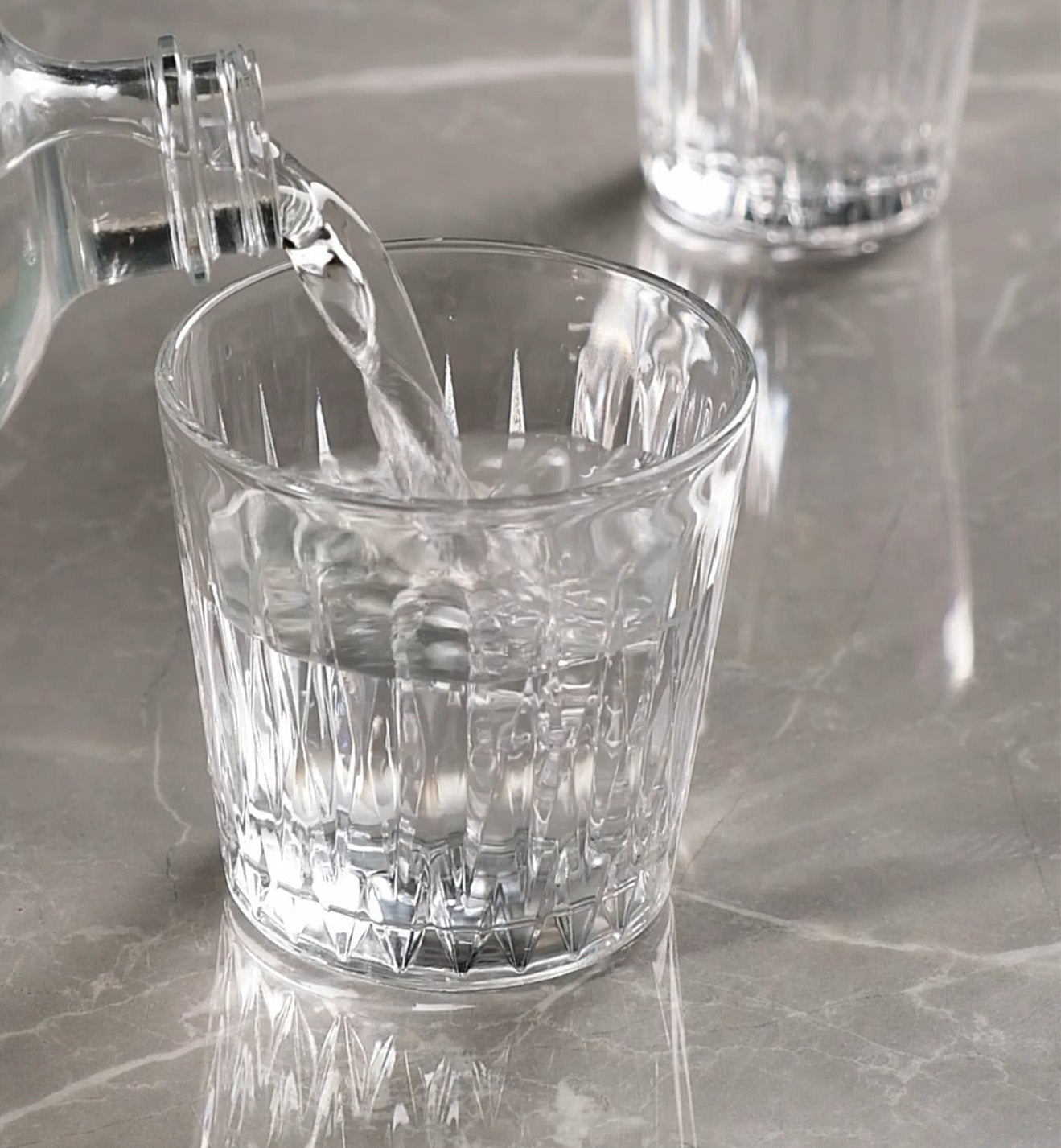 Pasabahce Luzia Glass Water Glass Set 350 ml  (Set of 6 Pcs)