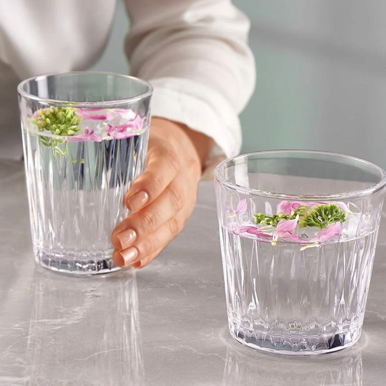 Pasabahce Luzia Glass Water Glass Set 350 ml  (Set of 6 Pcs)