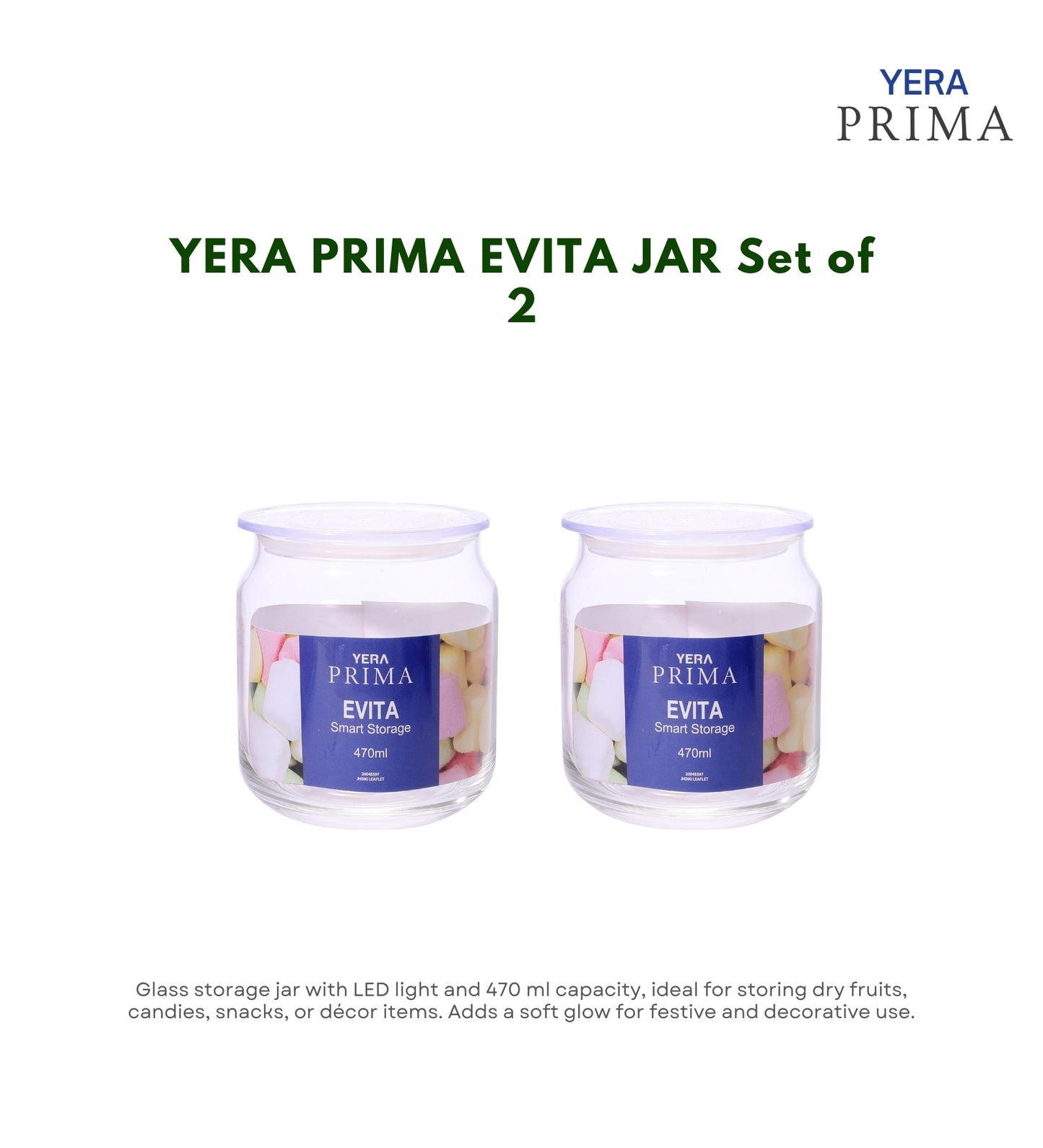 Yera Prima Evita Jar 470 Ml