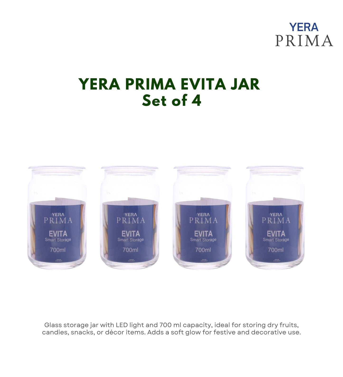 Yera Prima Evita Jar 700 Ml