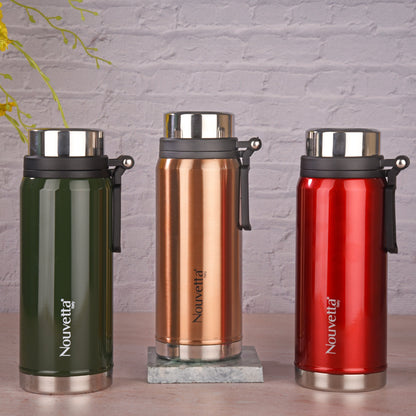 NOUVETTA OLIVE DOUBLE WALL BOTTLE 750 ML